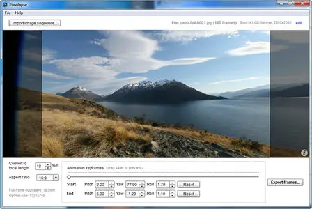 Panolapse 1.25 (Win/Mac)