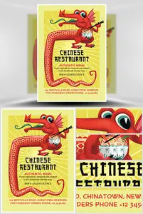 Flyer Template - Chinese Food 