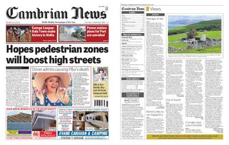 Cambrian News Arfon & Dwyfor – 04 September 2020