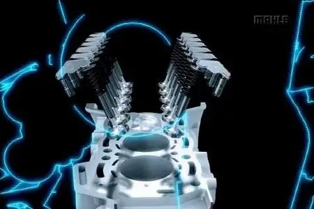 Screensaver 3D Build an internal combustion engine