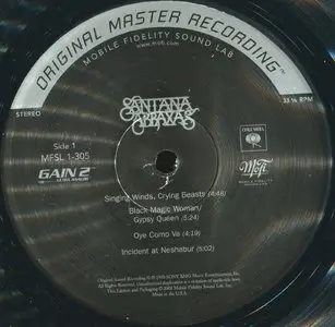  Santana ‎– Abraxas {MFSL, US} Vinyl Rip 24/96