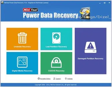 MiniTool Power Data Recovery 7.0.0.0 Technician Portable (x86/x64)