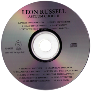 Leon Russell & Marc Benno - Asylum Choir II - 1971 (1995)