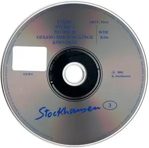 Karlheinz Stockhausen - Elektronische Musik 1952-1960 (1992) {Stockhausen-Verlag No. 3}