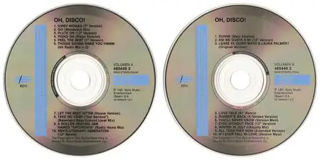 VA - ¡Oh Disco! (2CD) (1991) {Epic}