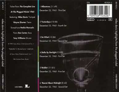 Miles Davis - Highlights From The Plugged Nickel (1965) {Columbia}