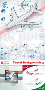 Vectors - Travel Backgrounds 3