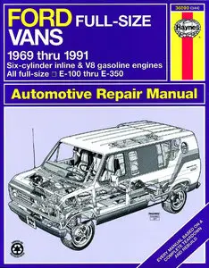 Haynes Automotive Repair Manual for Ford Vans (69 - 91) (USA)
