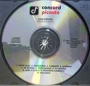 Juan Serrano - Sabor Flamenco (1991) {Concord Picante}