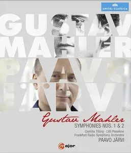 Paavo Jarvi, Frankfurt Radio Sym Orchestra - Mahler: Symphonies No 1 & 2 (2014)