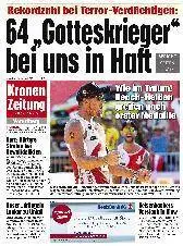 Kronen Zeitung Vorarlberg - 06. August 2017