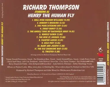 Richard Thompson - Henry The Human Fly (1972)
