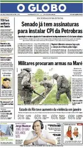 O Globo - 27 de março de 2014 - Quinta