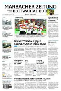 Marbacher Zeitung - 26. Oktober 2017