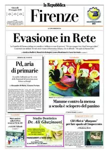 la Repubblica Firenze – 30 maggio 2019