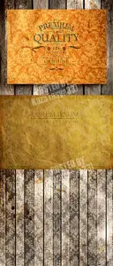 Vintage & wooden paper