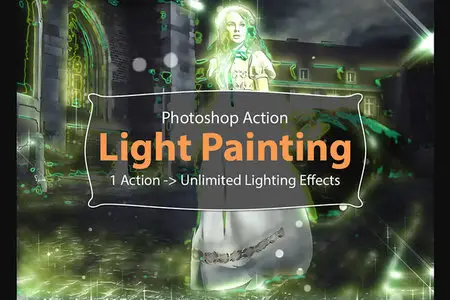 CreativeMarket - Light Painting