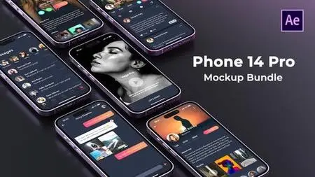 Phone 14 Pro Mockup | App Promo 44117013