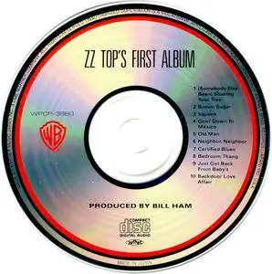 ZZ Top - ZZ Top's First Album (1971) {1990, Japan 1st Press}