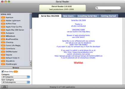 Serial Box 02-2009 [Mac Os]