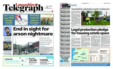 Lancashire Telegraph (Blackburn, Darwen, Hyndburn, Ribble Valley) – June 14, 2021