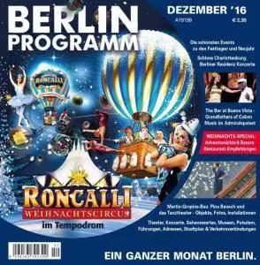Berlin Programm - Dezember 2016