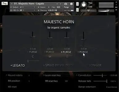 Organic Samples Majestic Horn v1.1 KONTAKT