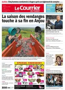 Le Courrier de l'Ouest Angers - 24 Octobre 2023