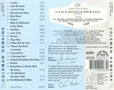 Coleman Hawkins - In Europe 1934-1939 (1993)