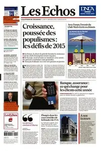 Les Echos Du lundi 5 Janvier 2015