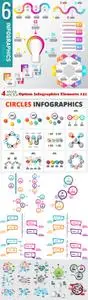 Vectors - Option Infographics Elements 121