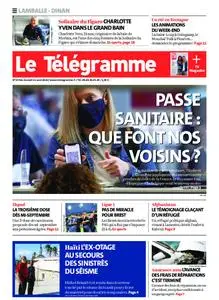 Le Télégramme Dinan - Dinard - Saint-Malo – 21 août 2021