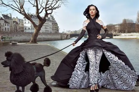 Katy Perry by Annie Leibovitz for Vanity Fair June 2011