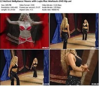 12 Hottest Bellydance Moves (2009) 