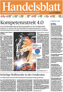 Handelsblatt vom Dienstag, 17. Februar 2015