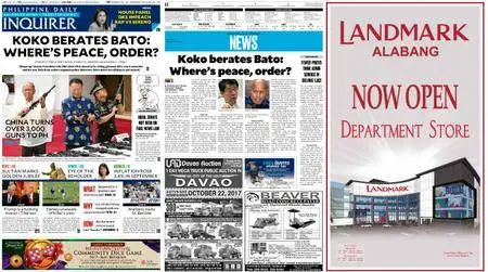 Philippine Daily Inquirer – October 06, 2017