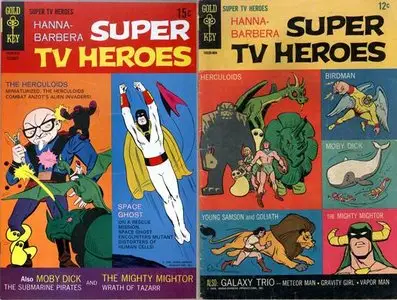 Hanna-Barbera Super TV Heroes #1-7 (1968-1969) Complete