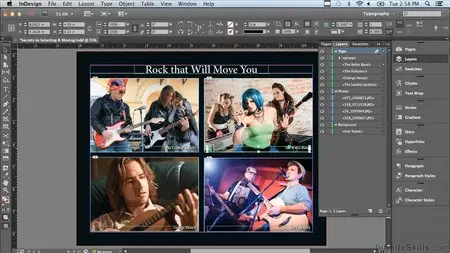 Infinite Skills - Learning Adobe InDesign CC Training Video