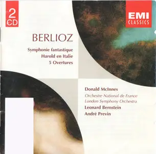 Hector Berlioz - Leonard Bernstein / Andre Previn - Symphonie fantastique, Harold en Italie, Overtures (1999)