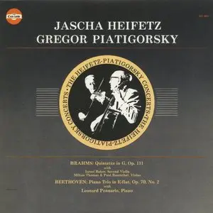 Jascha Heifetz, Gregor Piatigorsky - Concerts: Album Collection [21CD Box Set] (2013)