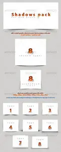 Shadows Pack for Web Boxes - GraphicRiver