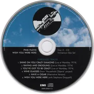 Pink Floyd - Wish You Were Here (1975) [2011, Immersion edition, 2CD + 2DVD + Blu-ray Box Set]