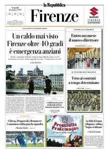 la Repubblica Firenze – 28 giugno 2019