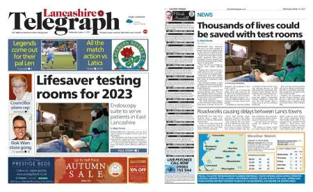Lancashire Telegraph (Blackburn, Darwen, Hyndburn, Ribble Valley) – October 12, 2022