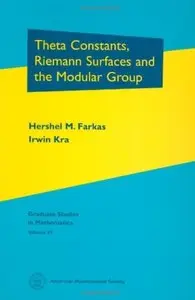 Theta Constants, Riemann Surfaces and the Modular Group