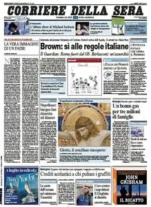 Il Corriere della Sera (08-07-09)