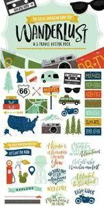 CreativeMarket - Wanderlust - U.S Travel Vectors