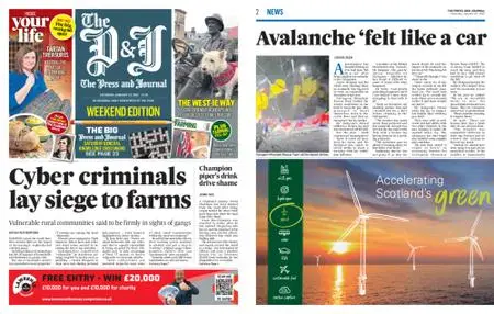 The Press and Journal Moray – January 22, 2022