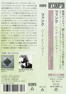 Fink - Hard Believer (2014) {Ninja Tune Japanese Edition}