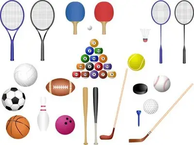 Sport Elements Vector